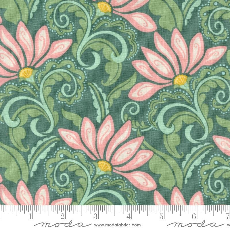 Tango Valencia Basil  100% Quilting Cotton Fabric by the Yard