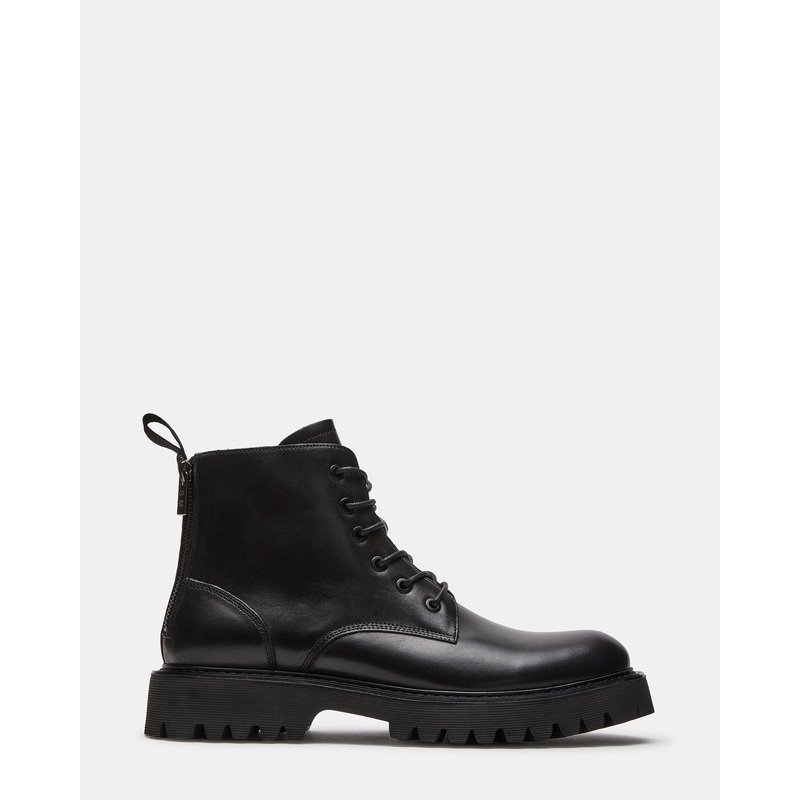FINTAN BLACK LEATHER