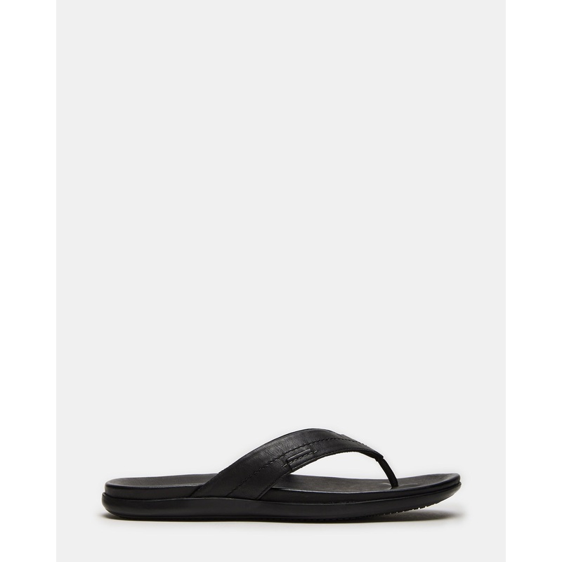 EMMETT BLACK LEATHER