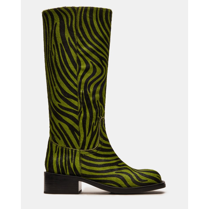 RIGGS GREEN ZEBRA PRINT