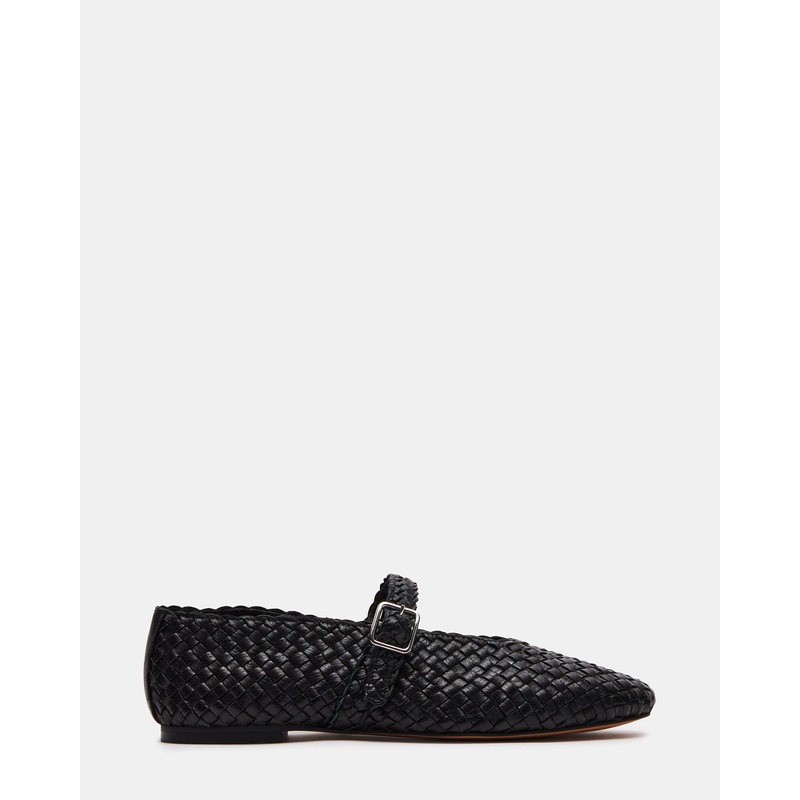 DREAMING WOVEN BLACK LEATHER