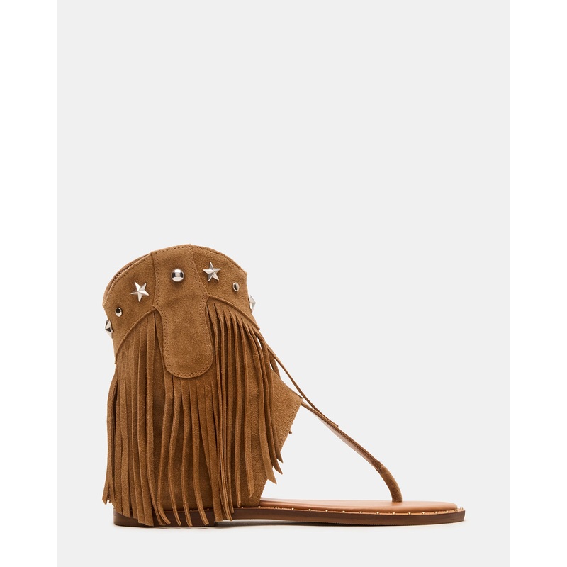 FOWLER CHESTNUT SUEDE