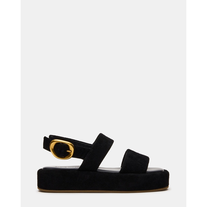 BARONI BLACK SUEDE