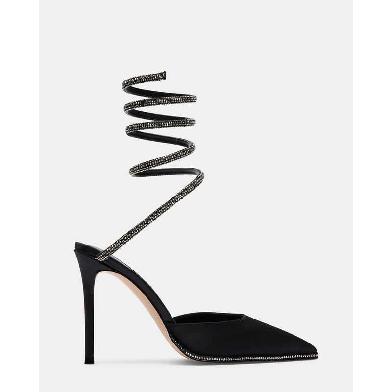 EMERSON BLACK SATIN