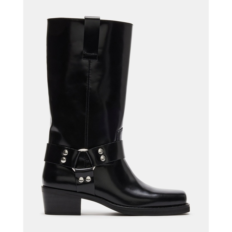 RHODA BLACK LEATHER