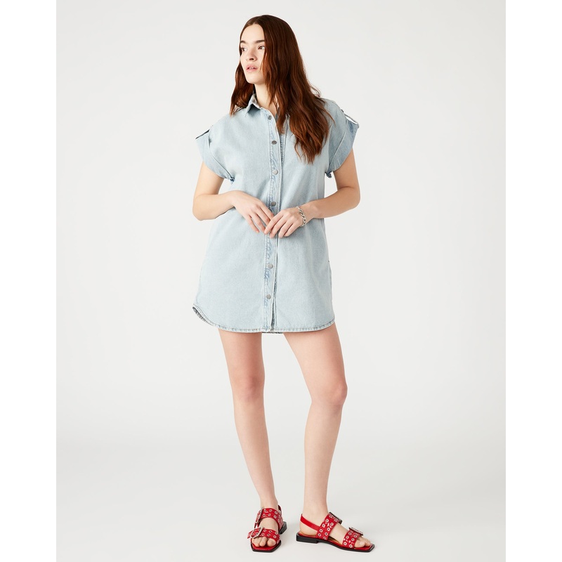 ILARA DENIM DRESS