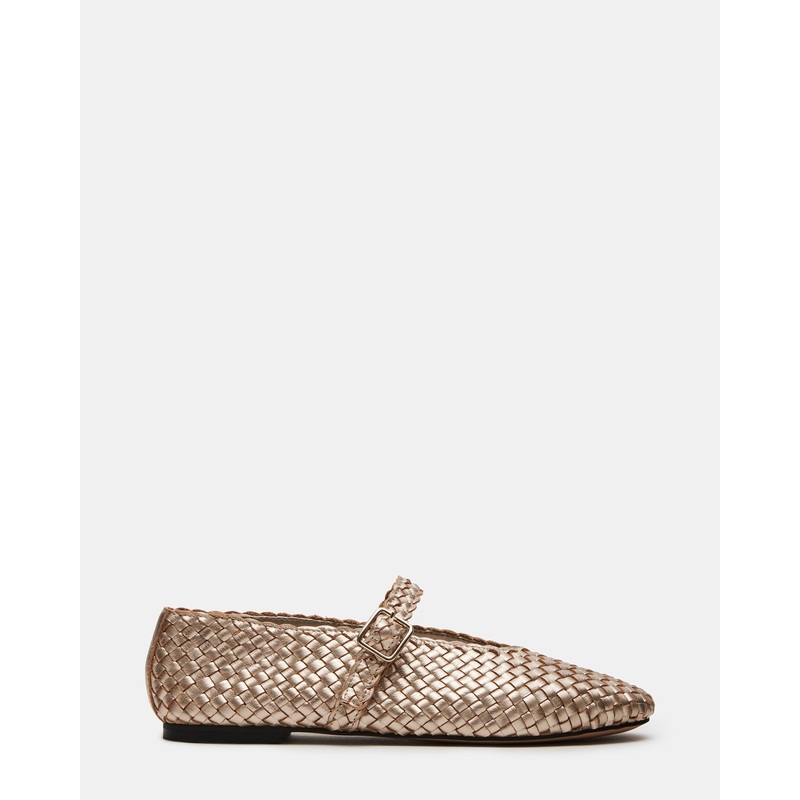 DREAMING WOVEN GOLD LEATHER
