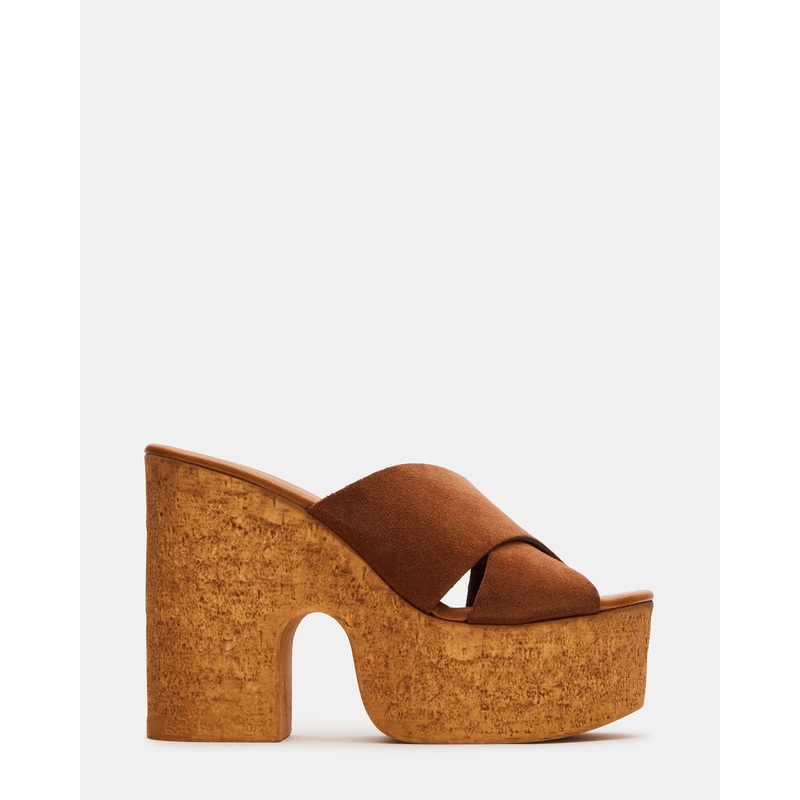 SAFFRON CHESTNUT SUEDE