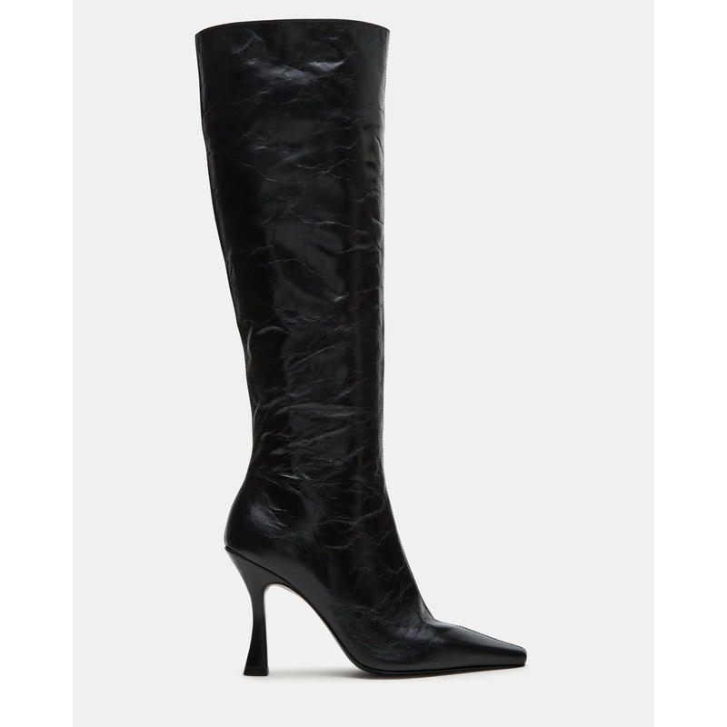 FAYE BLACK LEATHER