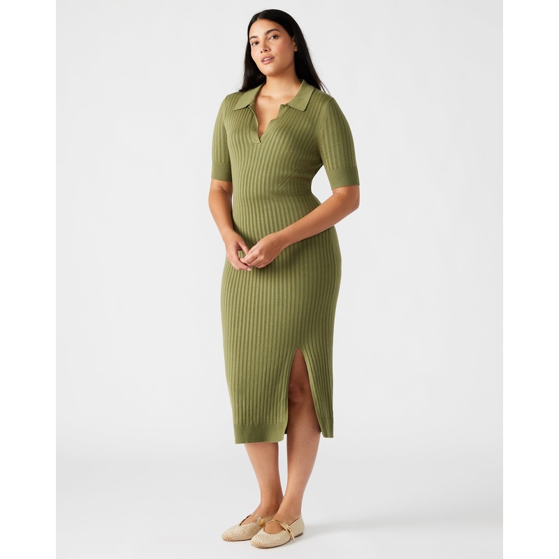 LINDY DRESS OLIVE