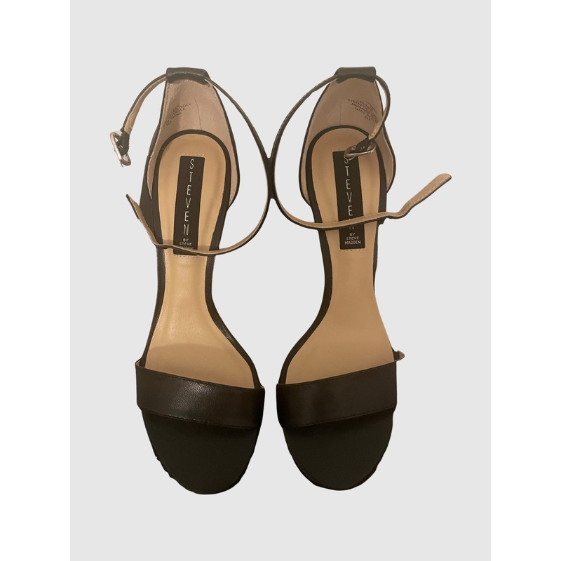 VIENNA BLACK LEATHER SANDALS – SM REBOOTED