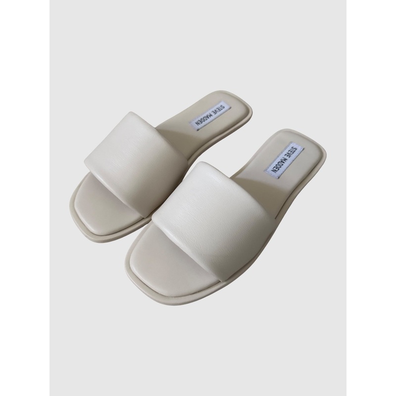 CLYDE FLAT SANDALS WHITE – SM REBOOTED