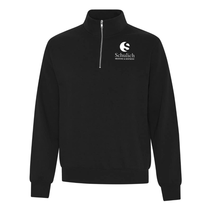 Cotton 1/4 Zip – Schulich Logo