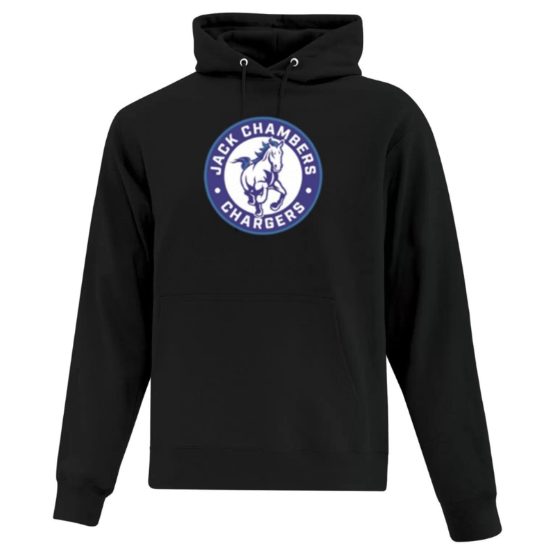 Cotton Fleece Hoodie – Circle Logo