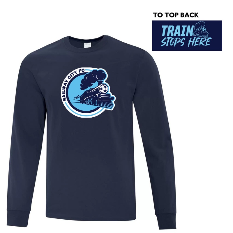 Cotton Longsleeve – Full Front – Youth
