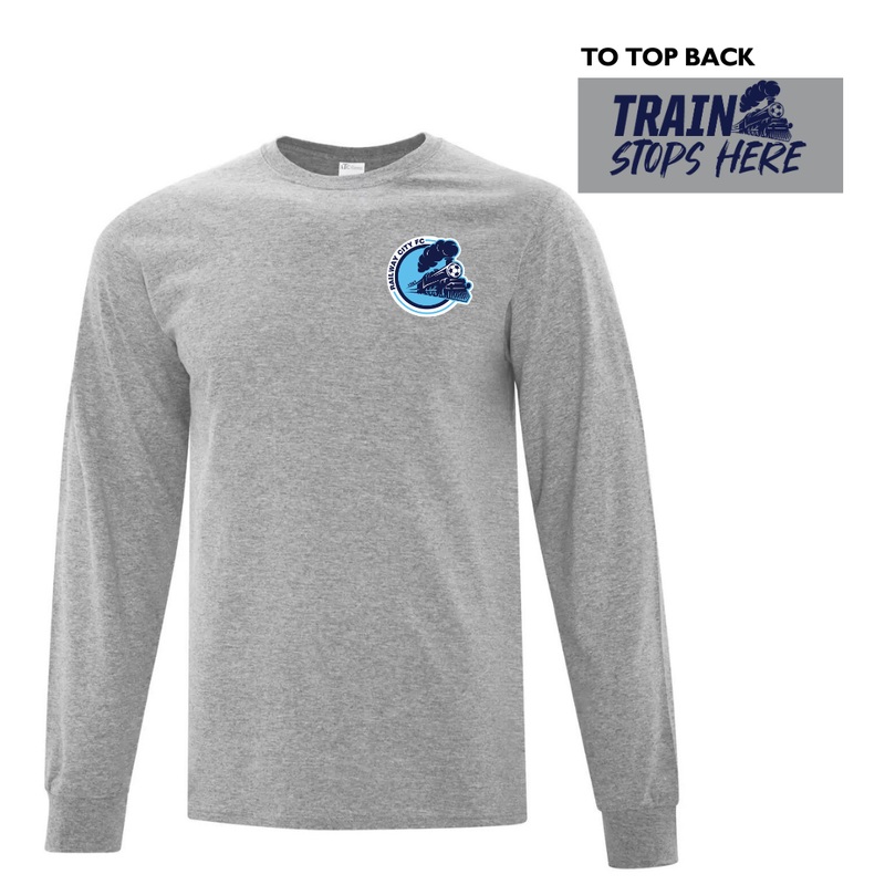 Cotton Longsleeve – Left Chest – Youth