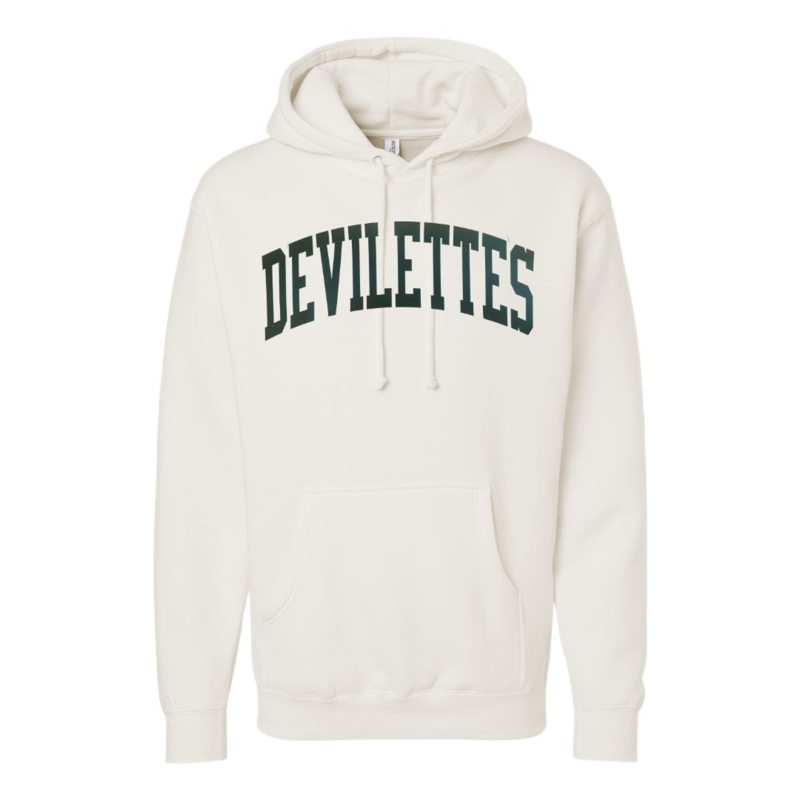 Cotton Fleece Hoodie – Twill Text Logo GZHJ74437041