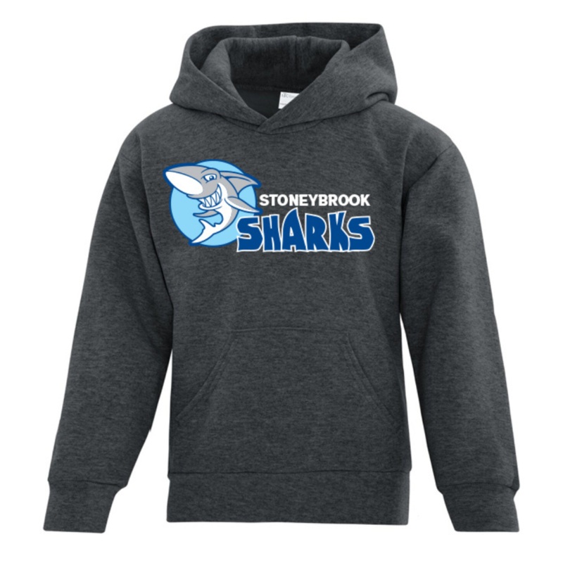 Cotton Fleece Hoodie – Screen Printed – Youth