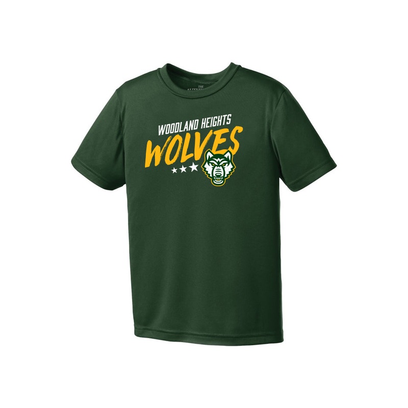 Pro Team Short Sleeve Shirt – Text Logo – Youth