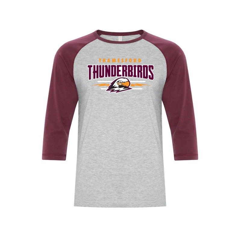 3/4 Baseball Tee