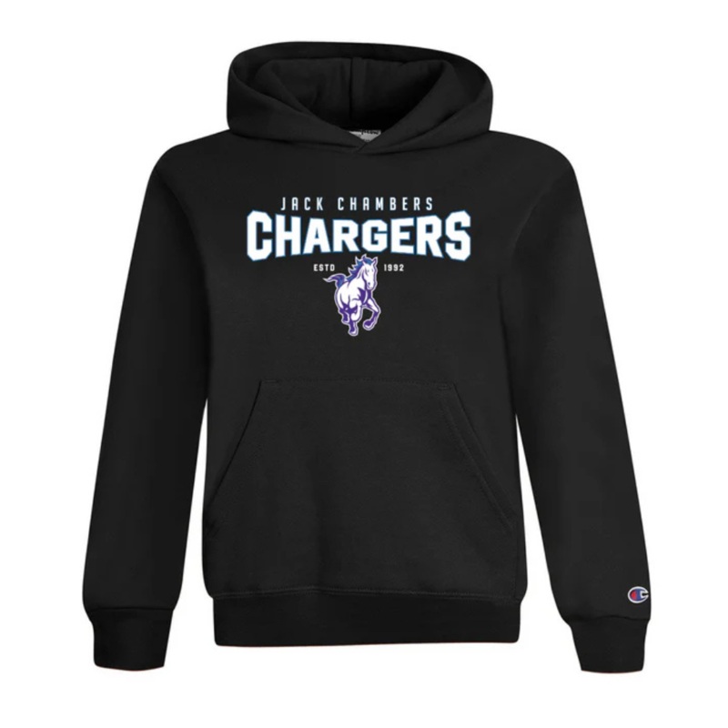 Cotton Fleece Hoodie – Applique – Youth GZHJ74434012