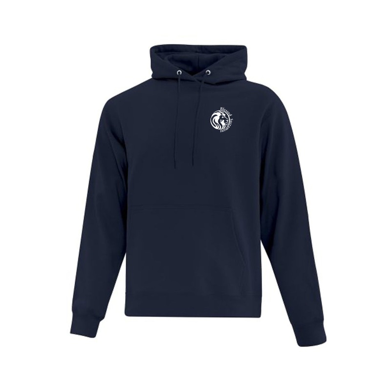 Cotton Fleece Hoodie – Embroidered