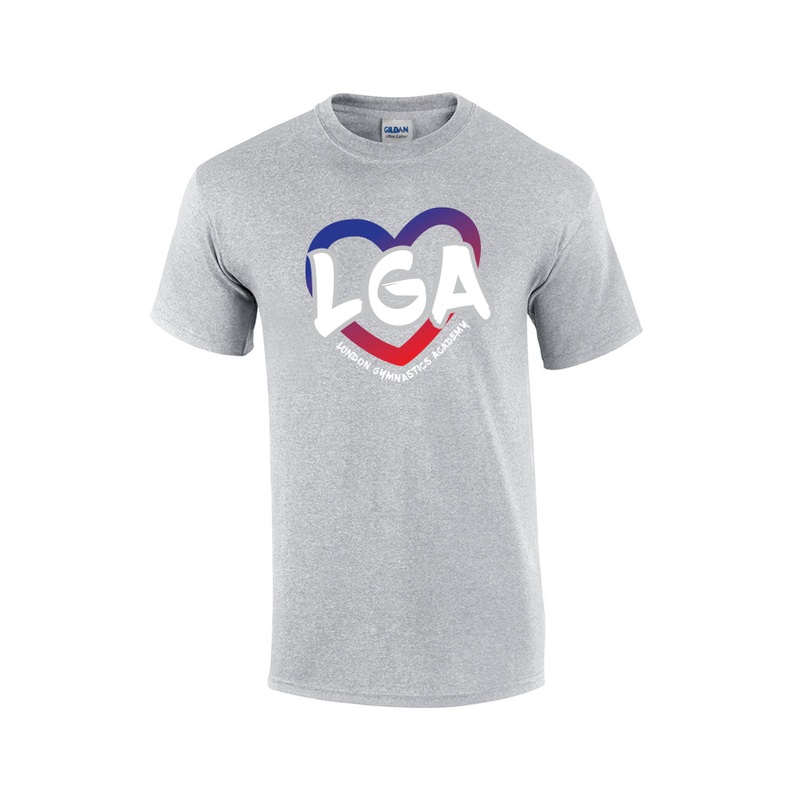 Cotton T-Shirt – Heart Logo – Youth