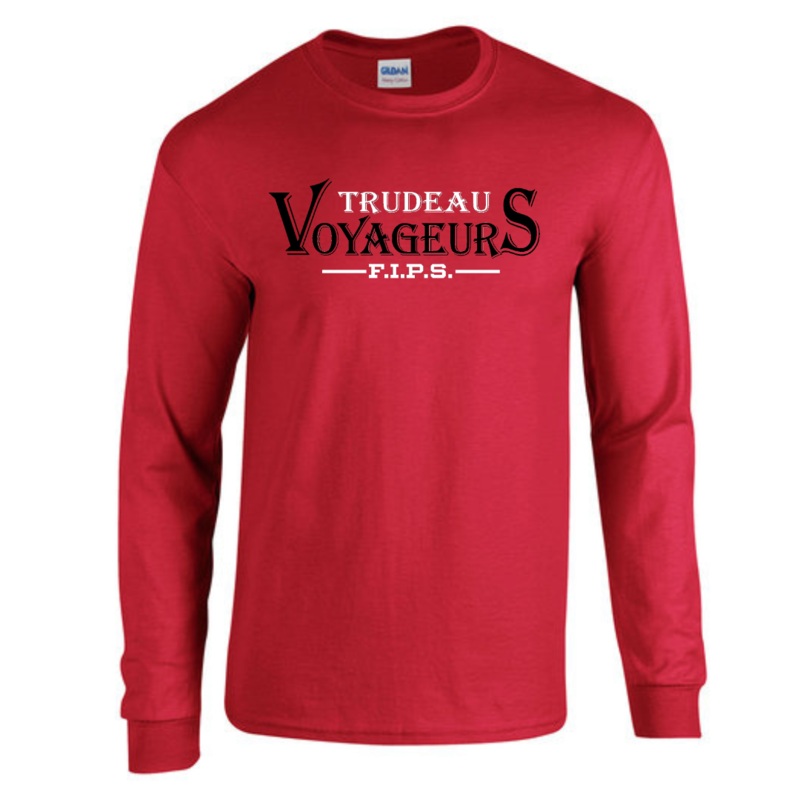 Cotton Long Sleeve Shirt – Text Logo GZHJ74432049