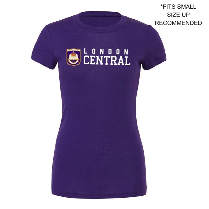 Cotton Tee – Womens – Crest Logo