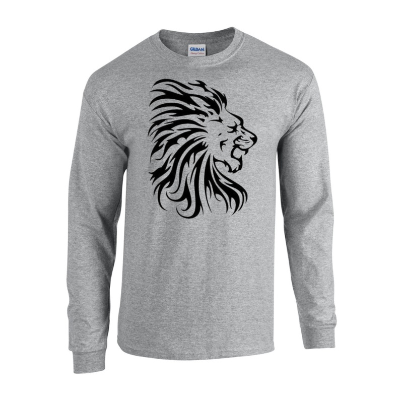 Cotton Longsleeve – Front Logo – Youth
