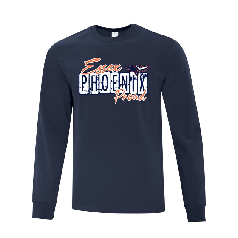 Cotton Longsleeve Tee – Crest