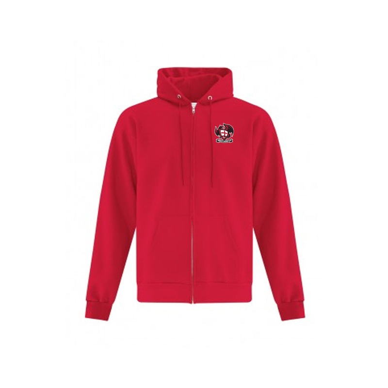 Cotton Fleece Full Zip Hoodie GZHJ74431172