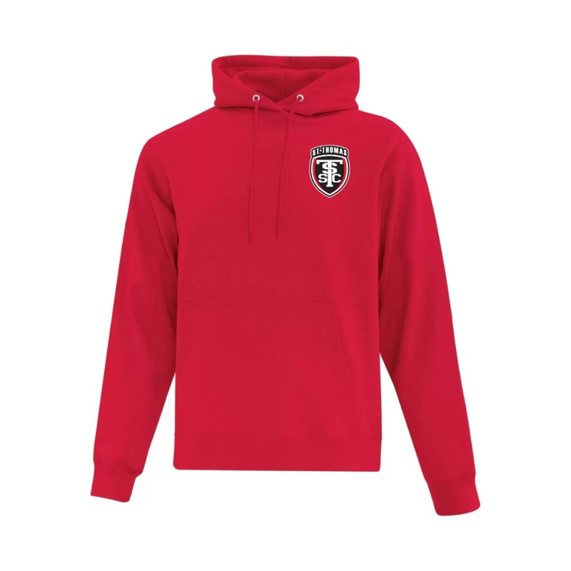 Cotton Fleece Hoodie – Back Logo