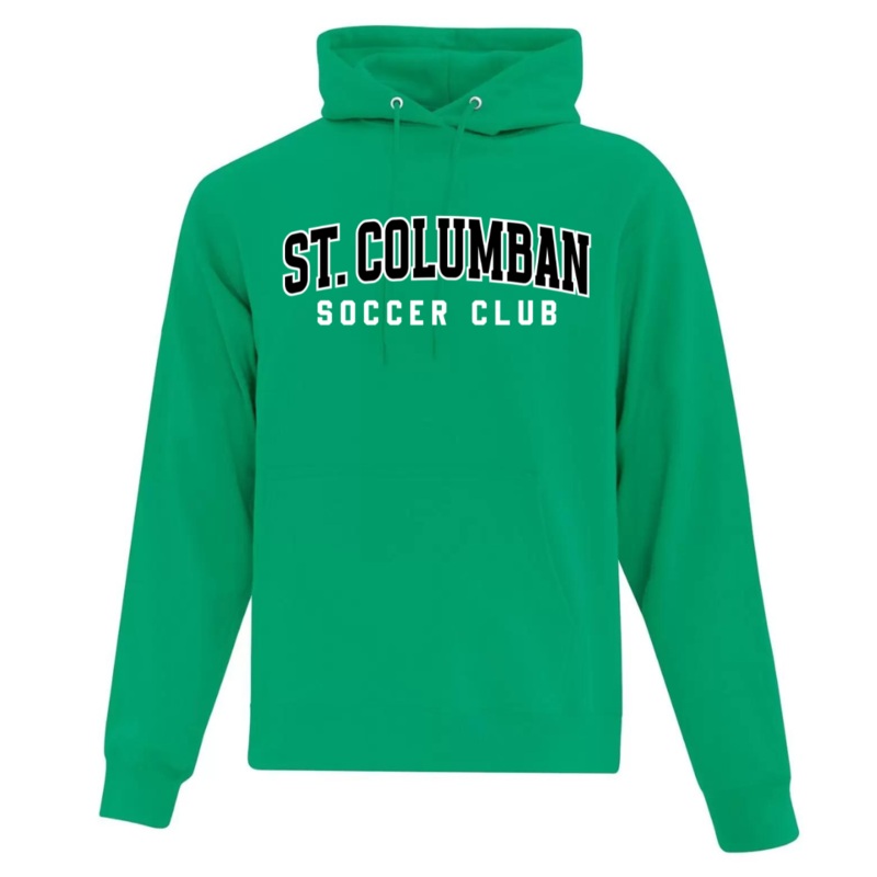 Cotton Hoodie – Sewn Text Logo