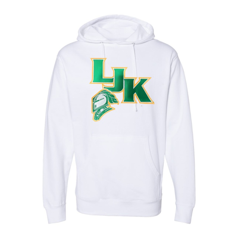 Cotton Fleece Hoodie – LJK Twill Logo