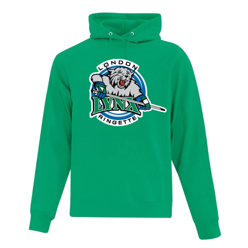Cotton Fleece Hoodie – Front Patch
