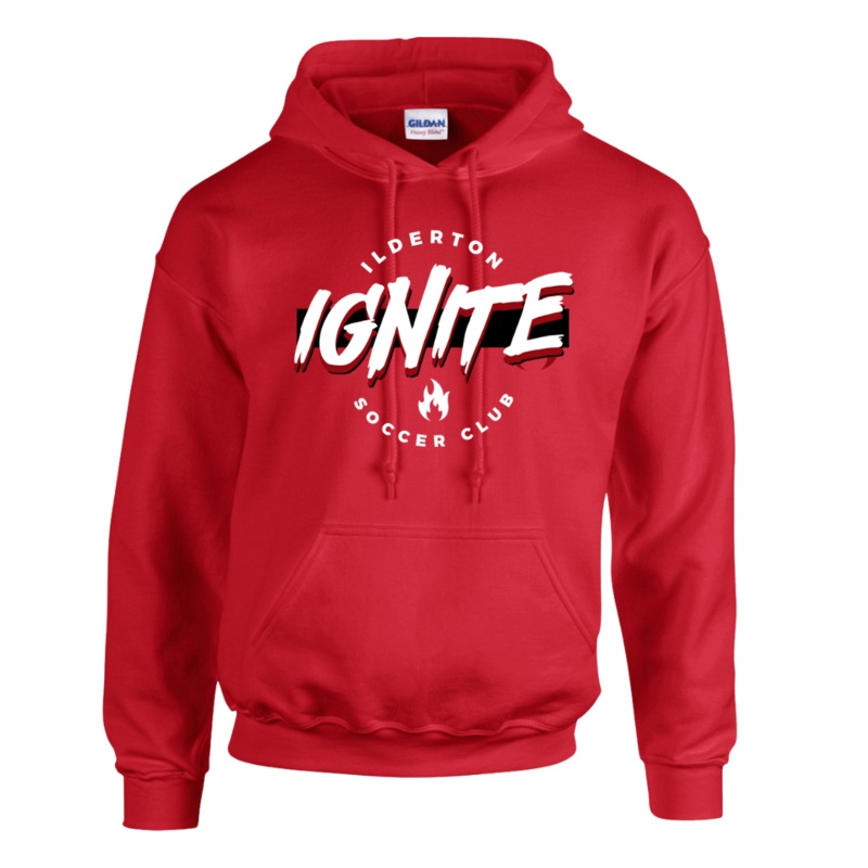 Cotton Fleece Hoodie – Text Design