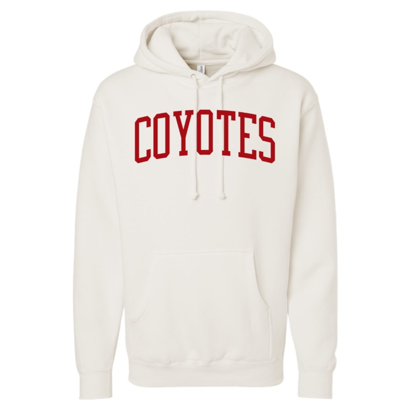 Cotton Fleece Hoodie – Twill Text Logo GZHJ74429292