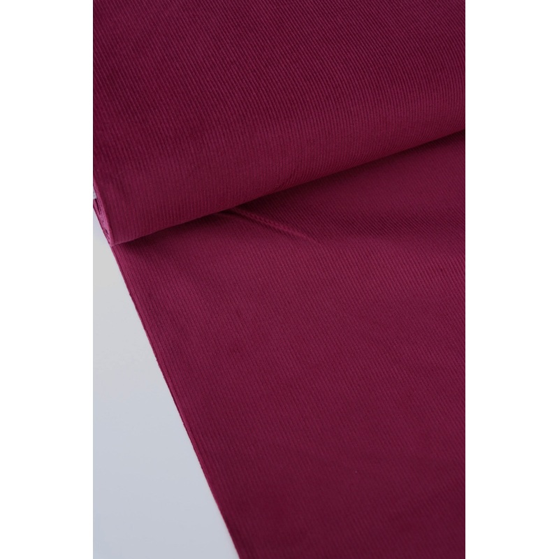 1YD PRECUT; Merlot 14 Wale Cotton Corduroy | Robert Kaufman
