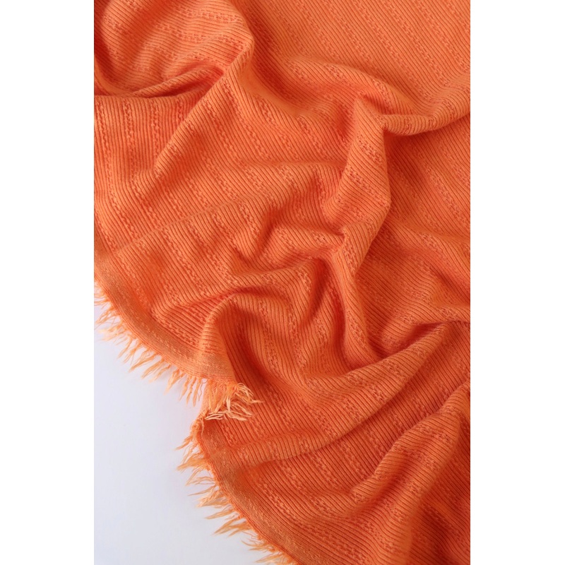Pumpkin Spice Bahia Rib Knit