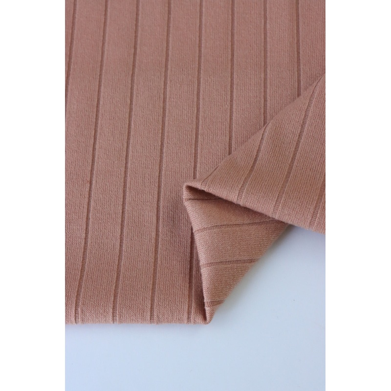 Toasted Tan Seville Wide Rib Knit