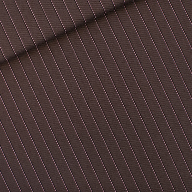 Raisin Lines 2N Cotton Canvas Gabardine Twill | See You At Six | By The Half Yard