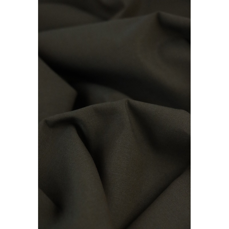 Umber Brown 100% Cotton Chambray