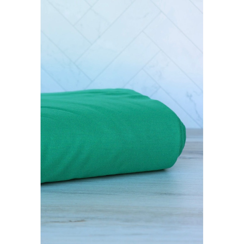 2YD 19IN REMNANT; Clover Dana Cotton Modal Jersey Knit | Robert Kaufman