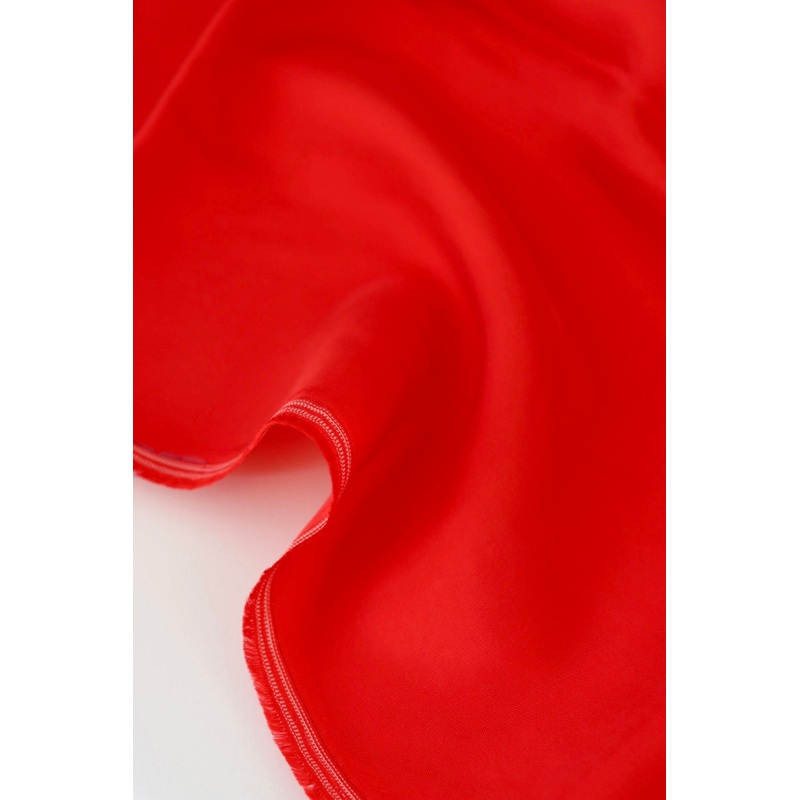 Red Brilliance Sicily Sandwashed Cupro Viscose