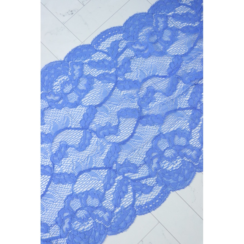 Violet Glow 9 Wide Stretch Lace