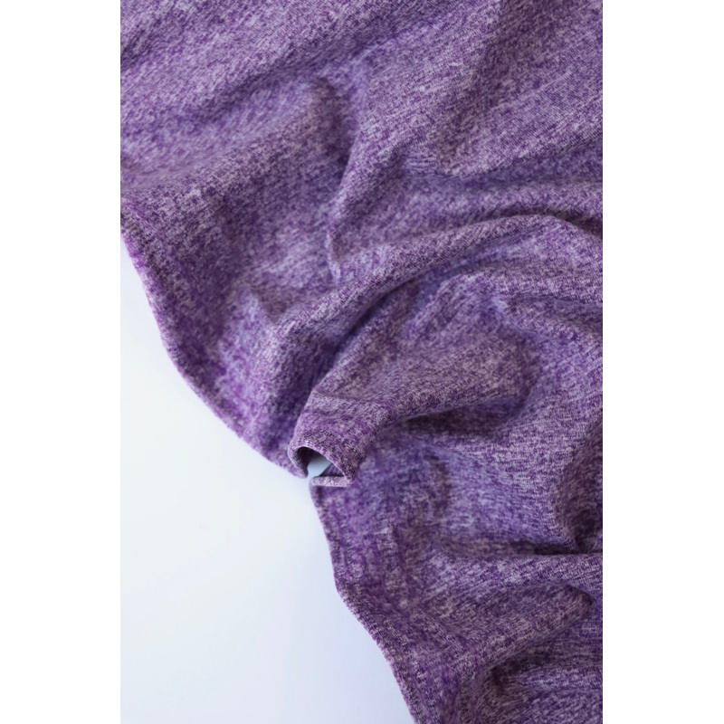 Purple Athletic Brushed Poly 265GSM