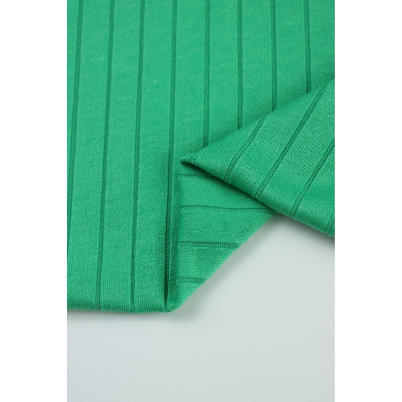2YD PRECUT; Kelly Green Seville Wide Rib Knit