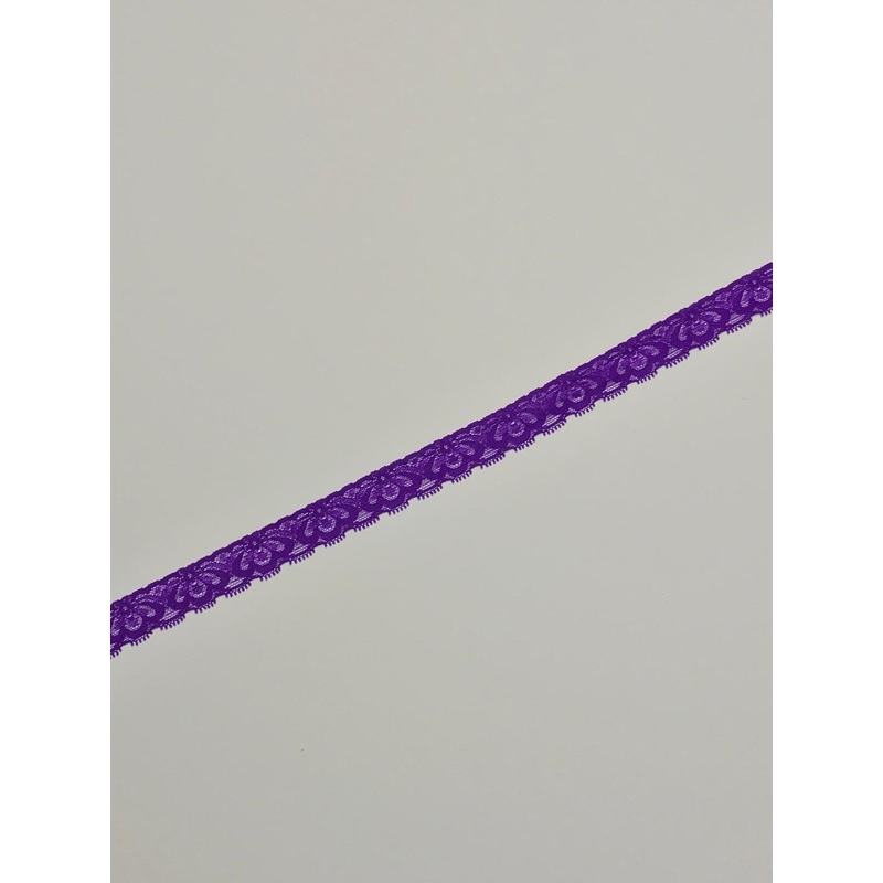 Purple 1 Wide Stretch Lace
