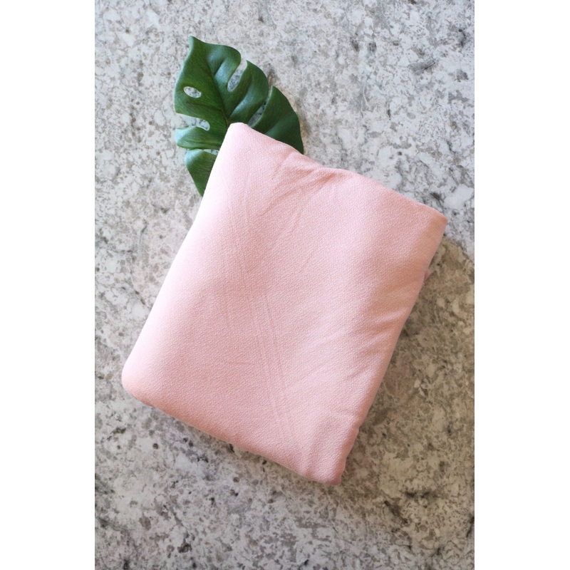 Blush Viscose Crepe Jersey Knit
